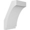 Ekena Millwork 5 1/2-in. W x 6-in. D x 10-in. H Imperial Architectural Grade PVC Knee Brace BRCP055X06X10IMP - alternate 1